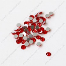 Sparkle color ss20 flatback non hotfix foiled crystal rhinestones for garment accessories